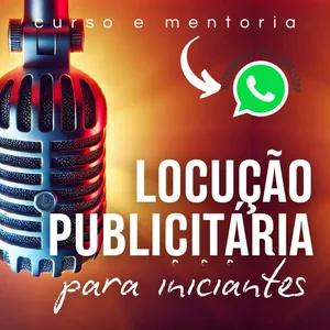 Imagem de capa para o Curso online A Voz Publicitária - Curso de Locução Comercial
