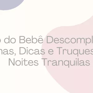 Imagem de capa para o Curso online Sono do bebê descomplicado 