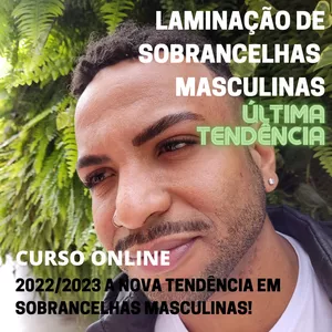 Laminação de Sobrancelhas Masculinas