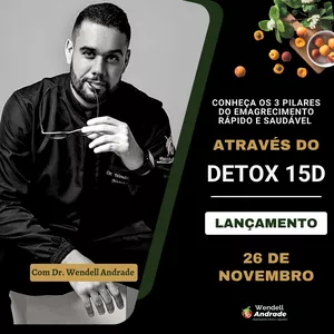 Imagem de capa para o Ebook PROJETO DETOX 15 D