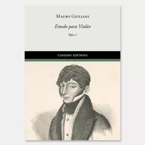 Imagem de capa para o Ebook MAURO GIULIANI - Estudo para Violão - Opus 1