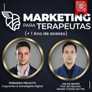 Imagem de capa para o Curso online Treinamento Online de Marketing Para Terapeutas (+1 ano de acesso)