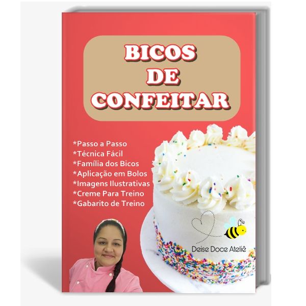 Bicos De Confeitar Deise Doce Atelie Learn A New Skill Ebooks Or Documents Hotmart O bicos de confeitar é um tipo de utensílio essencial para se fazer decorações e confeitar bolos, tortas e cupcakes de maneira mais rápida e fácil no mercado da confeitaria existem não só 1 ou 2 tipos de bicos de confeitar, mas dezenas de tipos bicos de confeiteiro é um montão de bicos que. bicos de confeitar deise doce atelie