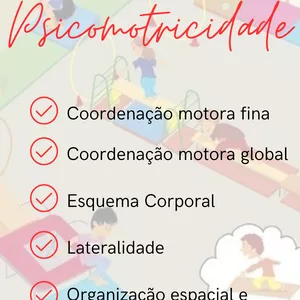 Imagem de capa para o Ebook Check-List de Psicomotricidade