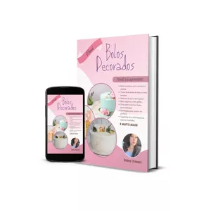 Imagem do curso Ebook Bolos Decorados