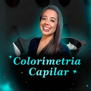 Imagem de capa para o Ebook E-book colorimetria capilar 