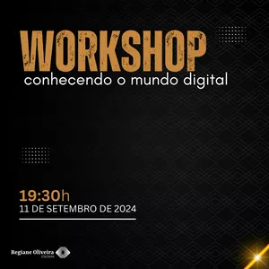 Imagem de capa para o Evento online Workshop: conhecendo o mundo digital