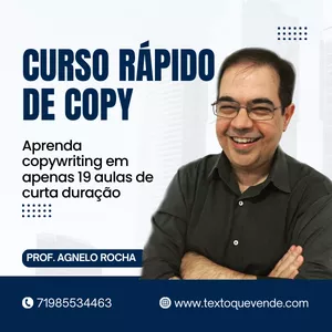 Imagem do curso Curso Rápido de Copy