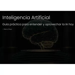 Imagen de portada para Ebook Inteligencia Artificial: Guía práctica para entender y aprovechar la IA hoy