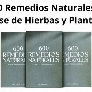 Imagen de portada para Ebook 600 Remedios Naturales