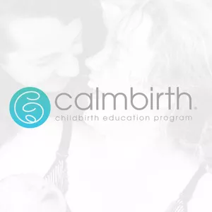 Imagem de capa para o Evento presencial Oficina para o parto Calmbirth® por Karen McClay