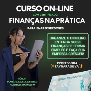 Imagem de Controle Total – Finanças na Prática criado por Taynara Silva na hotmart