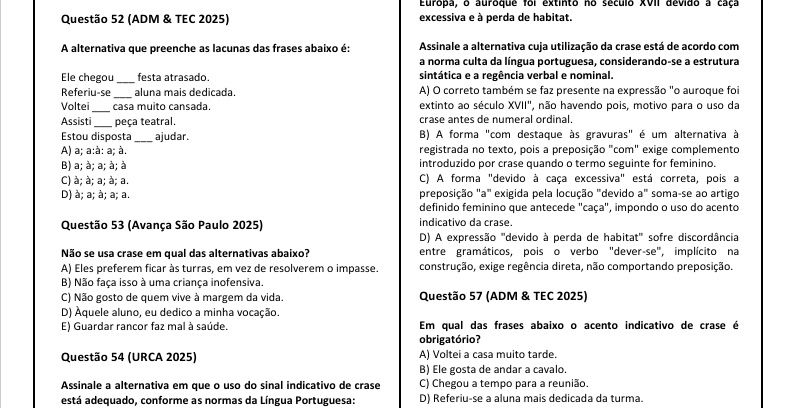 101 QUESTÕES DE CRASE PARA CONCURSOS  — imagem 2