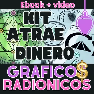 Imagen de portada para Curso online Gráficos Radiónicos para Atraer  Dinero 