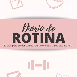 Imagem de capa para o Ebook Diário de Rotina