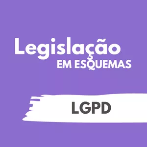 Imagem de capa para o Ebook Legislação em Esquemas - LGPD