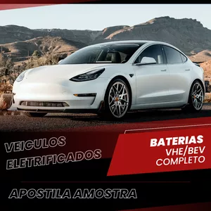 Imagem de capa para o Ebook Treinamento em sistema para banco de Baterias aplicada em PHEV e BEV. (Amostra)