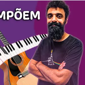 Imagem de capa para o Curso online Todos Compõem! Composição popular com Juscelino Filho.