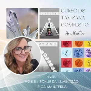 Imagem de capa para o Curso online Tameana - Níveis 1, 2, 3 + práticas  de meditação da calma interna e Iluminação 