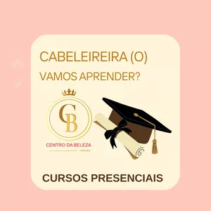 Imagem de capa para o Curso online Curso Cabeleireira (o) com Certificado - (Presencial)