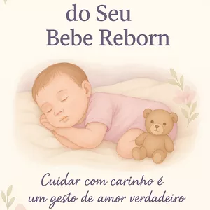 Imagem de capa para o Ebook Como cuidar do seu bebe reborn?
