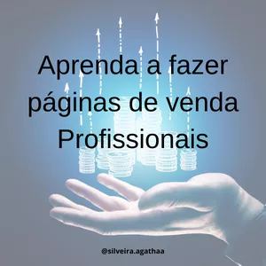 Imagem de capa para o Ebook Aprenda a fazer páginas de venda Profissionais