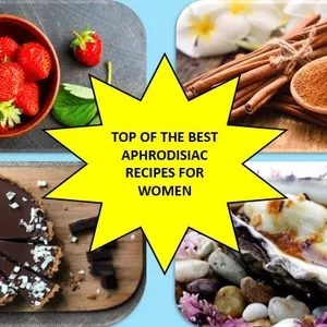 Cover image for Ebook top of the best aphrodisiac recipes for women