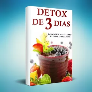 Imagem de capa para o Ebook DETOX EMAGRECEDOR