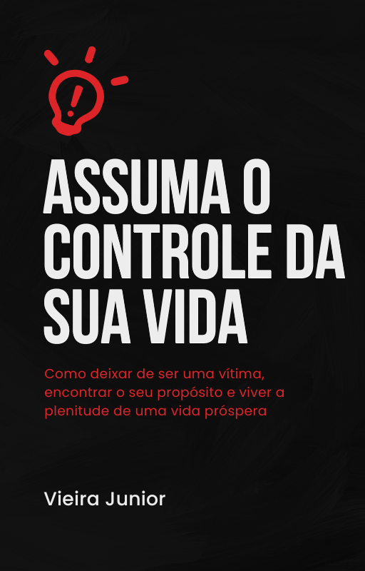 BlackTexturedSelfHelpEbookCover E-book: Assumindo o Controle da Sua Vida
