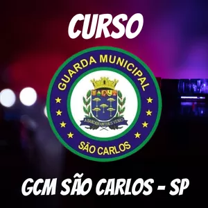Imagem de capa para o Curso online Curso Reta Final GCM São Carlos - SP