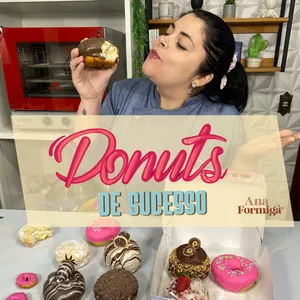 Imagem do curso Donuts de Sucesso da Ana Formiga