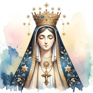 Imagem de capa para o Curso online Meditação de Nossa Senhora