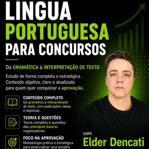 Imagem do curso Língua Portuguesa para Concursos Públicos