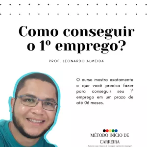 Imagem de capa para o Curso online Como conseguir o 1º emprego?