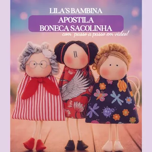 Imagem de capa para o Curso online Apostila Boneca Sacolinha - Passo a Passo