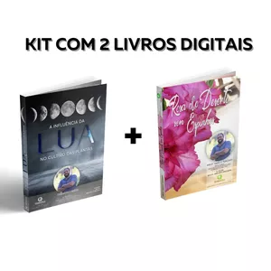 Imagem de capa para o Curso online Kit Livro Digital Influência da Lua + Livro Digital Rosa do Deserto
