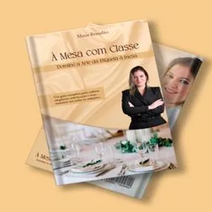 Imagem de capa para o Ebook À Mesa com Classe