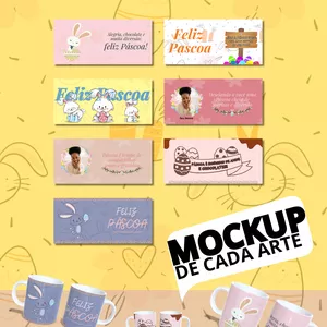 Imagem de capa para o Ebook Pack de 7 Artes Editáveis: Celebre a Páscoa com Estilo