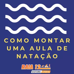 Imagem de capa para o Ebook Como montar uma Aula de Natação