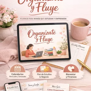Imagen de portada para Ebook Organízate y Fluye