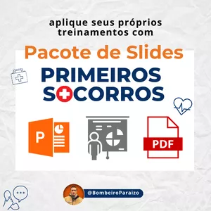 Imagem do curso Pacote de Slides PRIMEIROS SOCORROS Bombeiro Paraizo