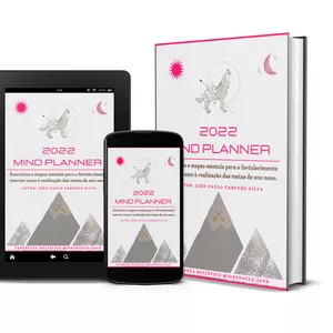 Imagem principal do produto Mind Planner 2022: Mapas mentais e exercícios para realização das metas de 2022.