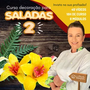 Curso CURSO DECORAÇÃO PARA SALADAS 2  - ARTE EM FRUTAS E LEGUMES