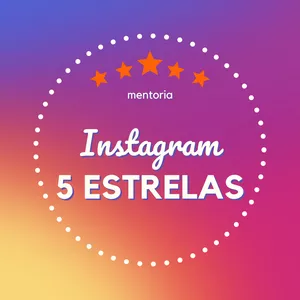 Imagem de capa para o Evento online ⭐ Instagram 5 Estrelas