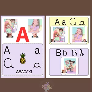 Imagem de capa para o Ebook Cards das Dramatizações - Sons das Letras