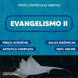 Imagem de capa para o Curso online Curso de Evangelismo II