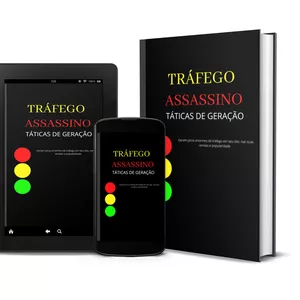 Imagem de capa para o Ebook E-book Tráfego Assassino - Táticas de Geração