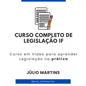 Imagem do curso Curso Completo Legislação para IF