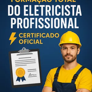 Imagem do curso Formação Total do Eletricista Profissional – Certificado Oficial 