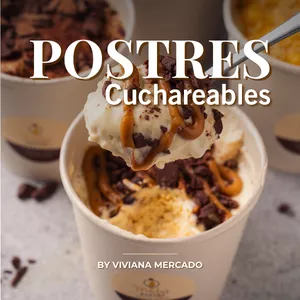 Imagen de portada para Curso online Postres Cuchareables: Curso práctico y delicioso
